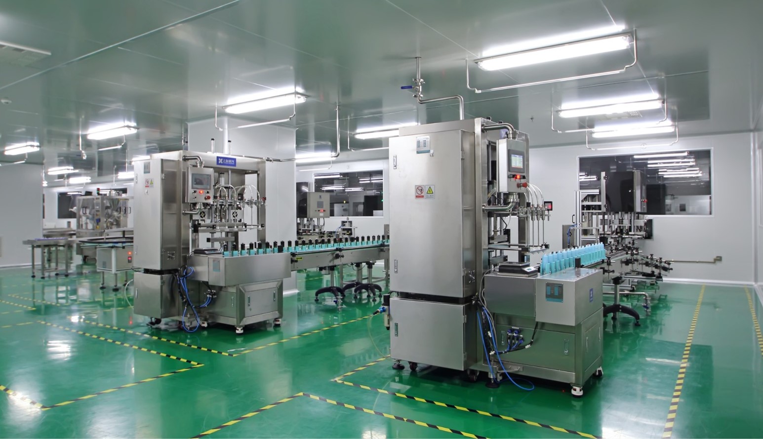 Cosmetics Cream Lotion Automatic Bottle Filling Machine 2000BPH