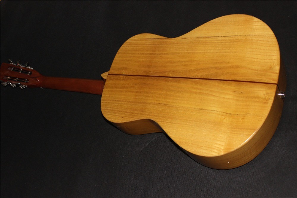 AAAA all Solid imported melburry wood OOO15 body custom guitar acoustic electric guitar