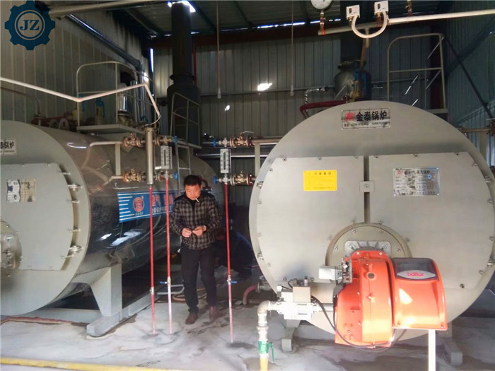 Automatic Skid-Mounted Type Gas Fired Steam Boiler For Edible Oil Pressing/Milling Plant