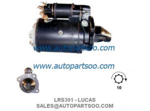  LRS301 0986018161 - LUCAS Starter Motor 12V 2.8KW 10T MOTORES DE ARRANQUE Manufactures