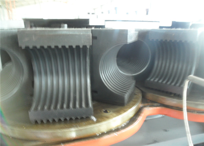 PE 380V 50HZ Plastic Pipe Extrusion Line For Single Wall Corrugated Tube