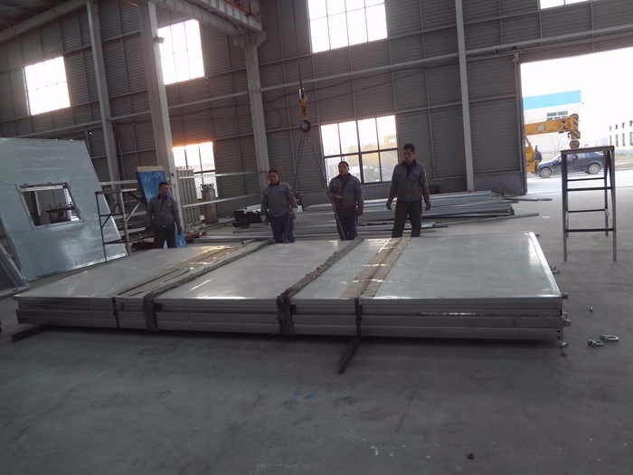 50ft Length 53 foot Steel Shipping Container for Dry Container in North America Inside Modification Trailer and Rail Way