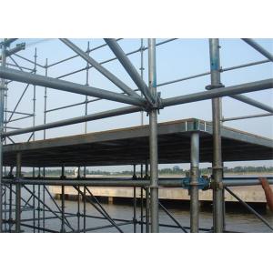 Safety Metal Ringlock Scaffold System Build Jack Scaffolding Self - Locking