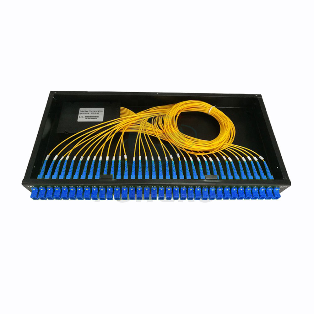 1x8 Sc/Upc Multimode Cassette Fiber Optic Splitter 1260Nm To 1650Nm