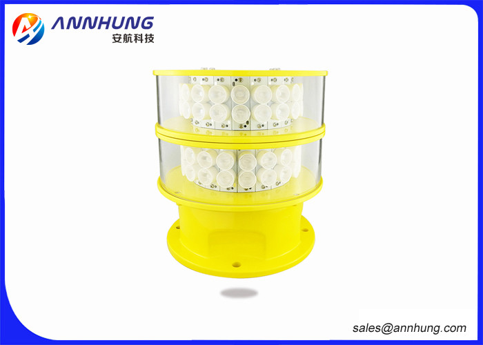 Red Medium Intensity Obstruction Light / Aircraft Warning Light