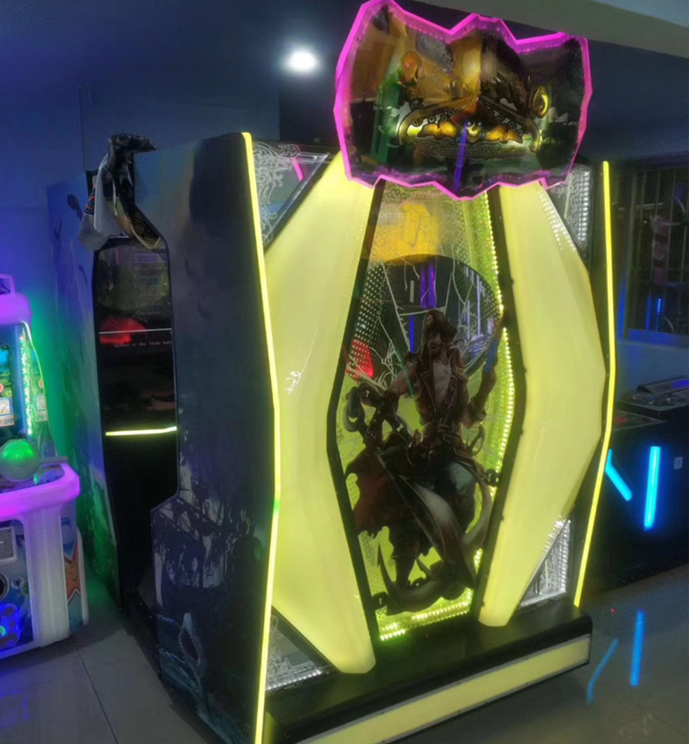 2 Players Pirate Adventure Simulator Shooting Game Machine L1900*W2600*H2130MM