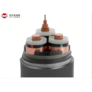 Black Jacket Color MV Power Cables Medium 35/11 KV. Electrical Performance for