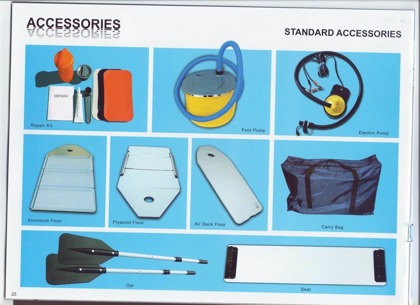 Environment Concerned Inflatable Boat Accessories Light Arch Boat Cover