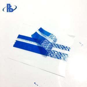 Pressure Sensitive Single Sided Adhesive Tamper Seal Tape Custom Acceptable