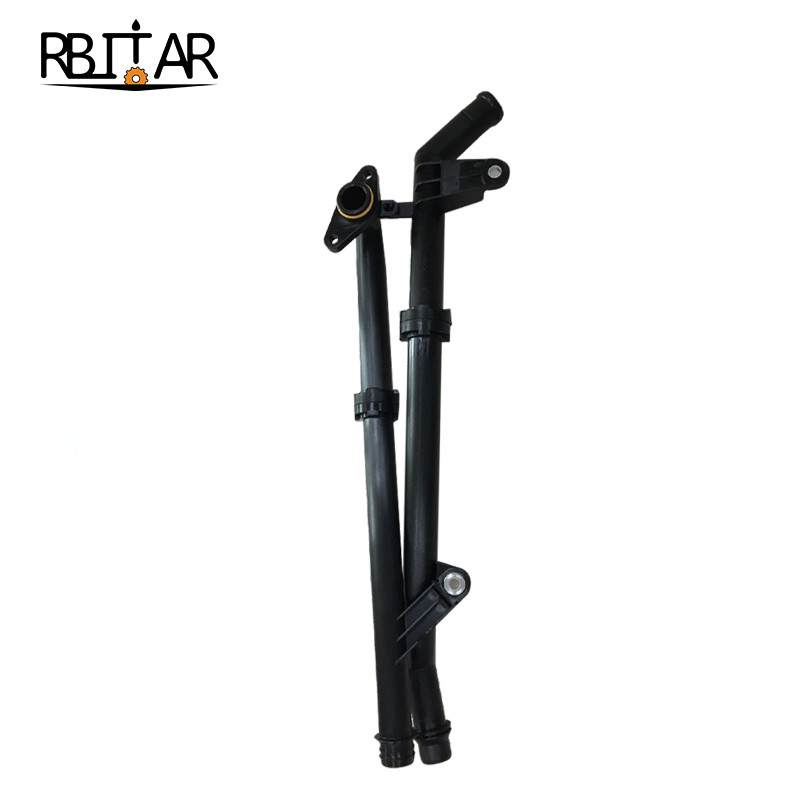 Black A2712002452 A2712002652 Water Pump Cooling Pipe For Mercedes Benz