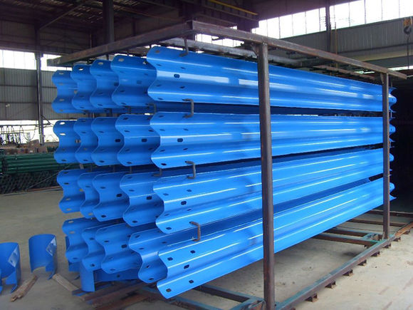 Q235 Q345 Galvanized Steel Highway Guardrail Block Spacer For Roadway Protection