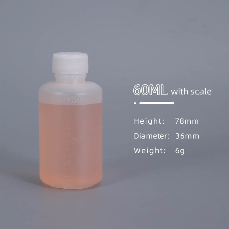 Sealing Type Plastic Hdpe Reagent Bottle For Laboratory Analysis Screw Cap
