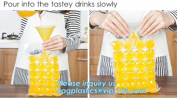 Service supremacy Disposable Pe Ice Cube Bag/easy To Take Out, Disposable Ice Cube Bag from Weifang China, bagplastics