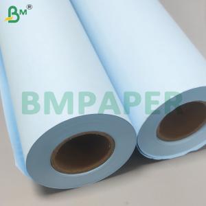 Double Side Blue Plotter Paper Rolls for CAD Engineering and Drawing