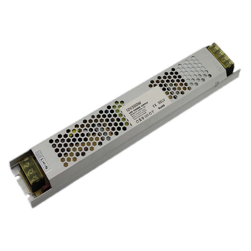24 volt power supply 300w Ultra Slim power supply IP20 LED light strip power supply