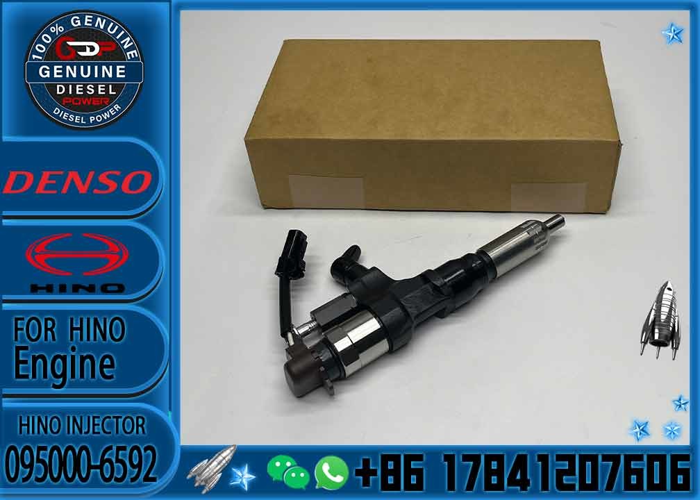 Common rail diesel injectors 095000-6590 auto fuel injection 095000-6592 095000-6591 stainless steel injector for Hino