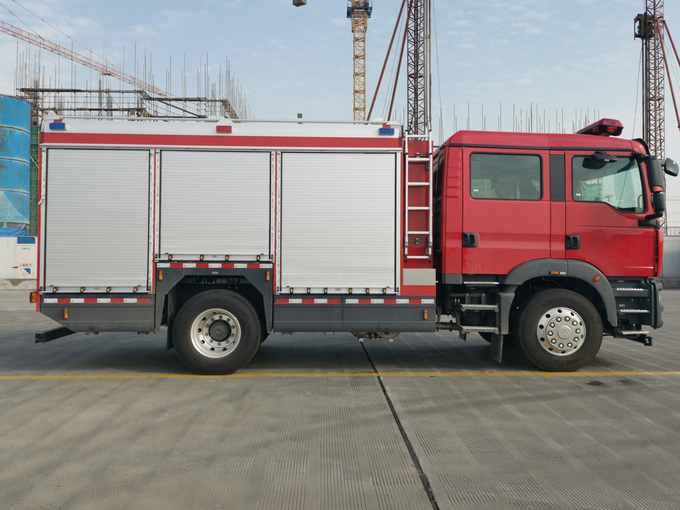 AP45 SITRAK Compressed Air Foam Fire Truck Shandeka Heavy Duty Fire Truck