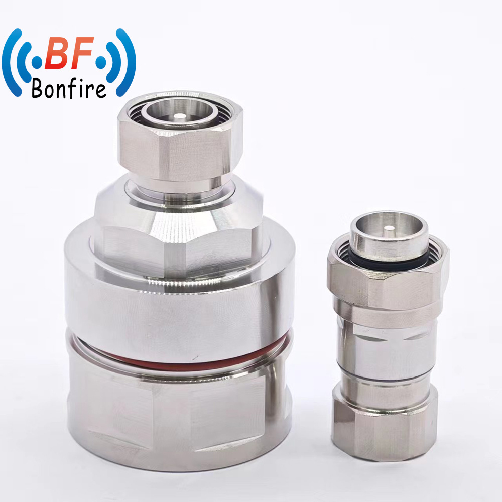 RF DC-4GHz 7/16 DIN Male Coaxial Connector for 7/8 Coaxial Cable with Excellent Electrical Performance