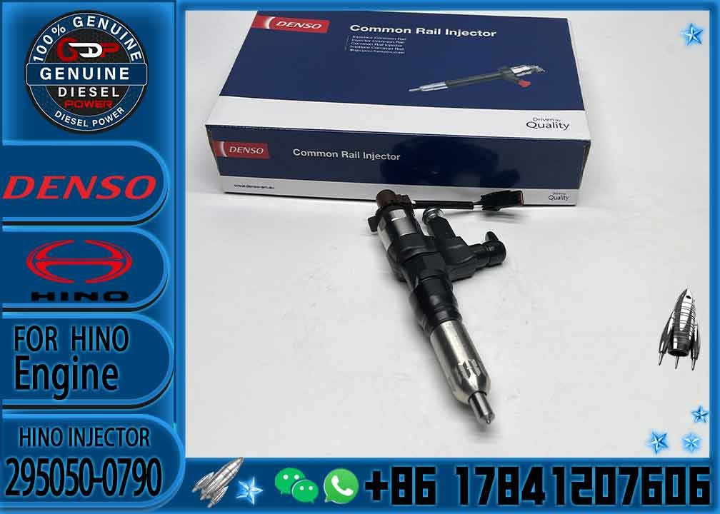 high quality common rail injector 295050-0790 23670-E0530 injector for HINO injector nozzle 295050-0790 23670-E0530