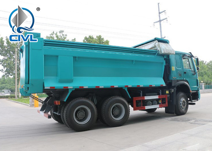 Sinotruk Howo 6x4 Dump Truck 336-371hp , Loading Mud , Sand , Stone