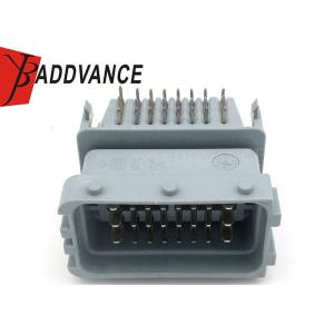 24 Pin Rectangular Car ECU Connector HCCPHPE24BGYB90F HCCPHPE24BKA90F