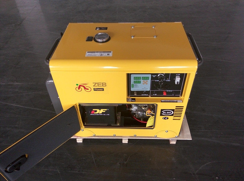Commercial / Household Small Diesel Generators 15L Fuel Tank Capacity