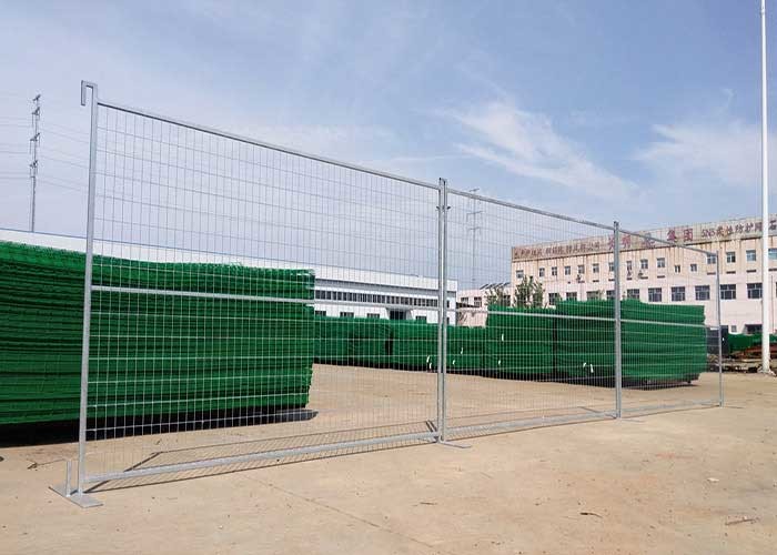 Easily Assembled Iron W2.4m Temp Construction Fence