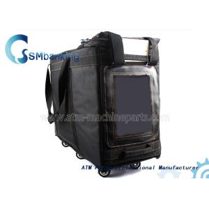 Automated Teller Machine Components Black Cassette Bag With Four Cassette