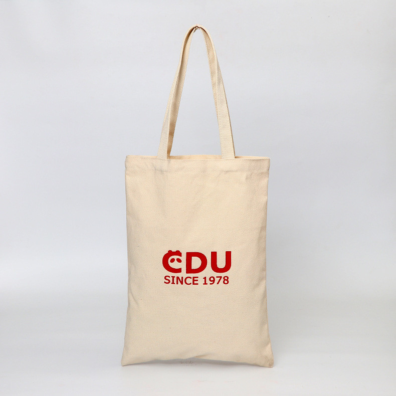 Cotton shopping bags advertising bag 20*25cm/30*40cm/35*42cm white logo customized