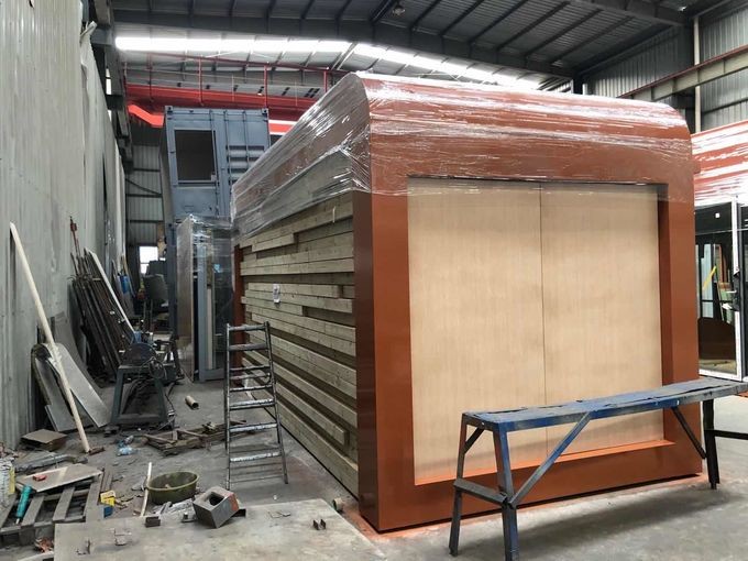 Maternal Infant Activity 20gp Prefabricated Shipping Container Houses