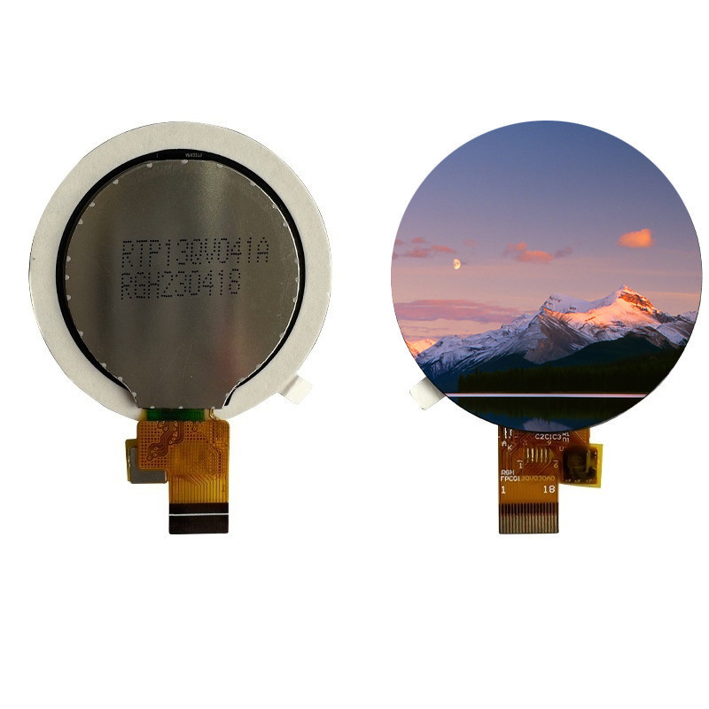  1.3&quot; Inch Touch Circular LCD Panel Display Oled Screen 240x240 TFT Module OEM Manufactures