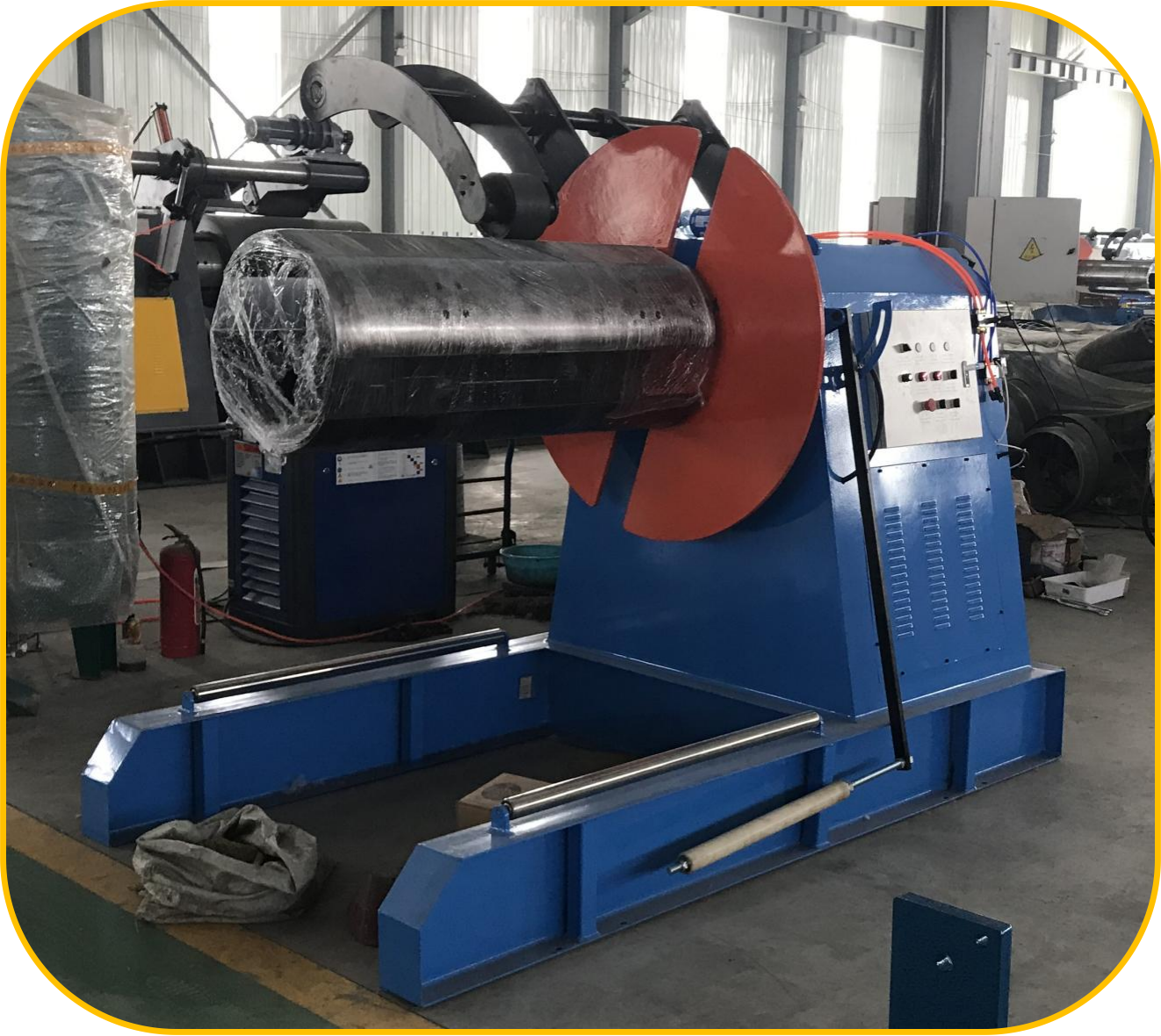 Hydraulic decoiler 
