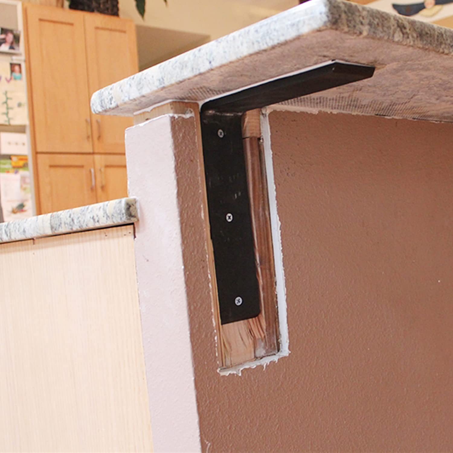 Standard Single-side Bracket for Heavy Duty Support of Countertop Quartz or Granite