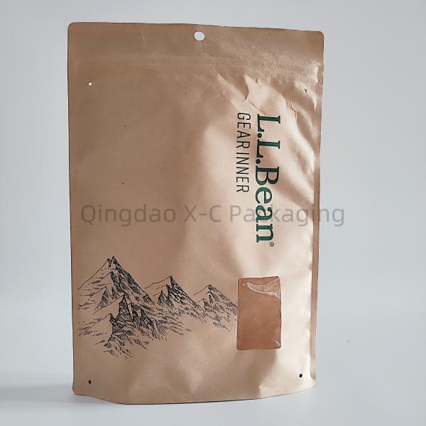 Flexible Soft Kraft Paper Bag Aluminum Foil for Grocery Popsicle Potato Chip