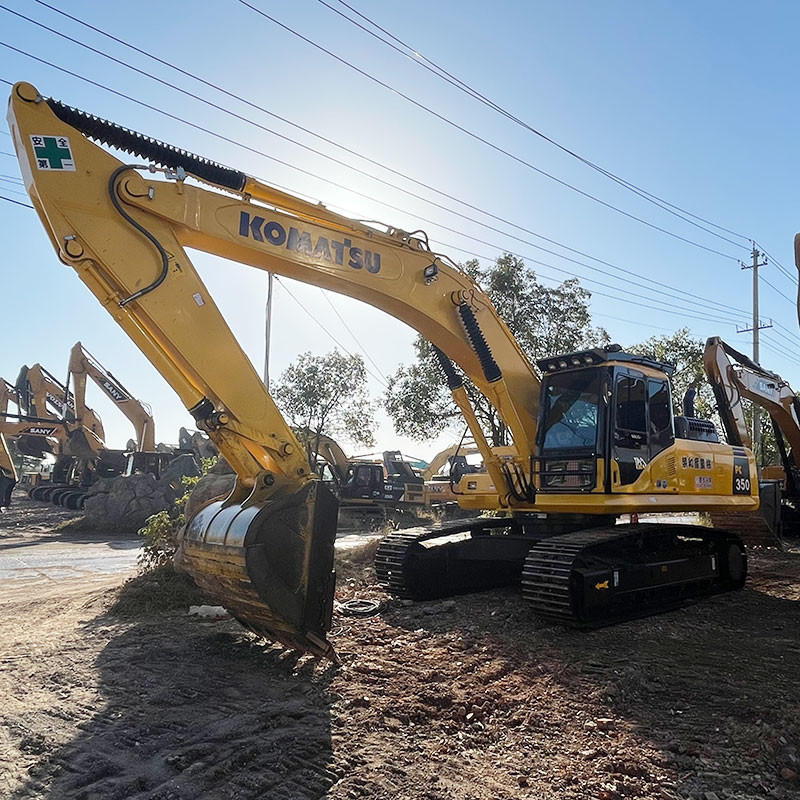 PC350-7 Used Komatsu Excavators 184kw 1.4m3 Capacity Bucket Original Version