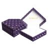 Buy cheap Custom Luxury Handmade Single Watch Box Purple Durable Presentation Gift from wholesalers