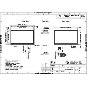 Antidust LCD Touch Screen Panel