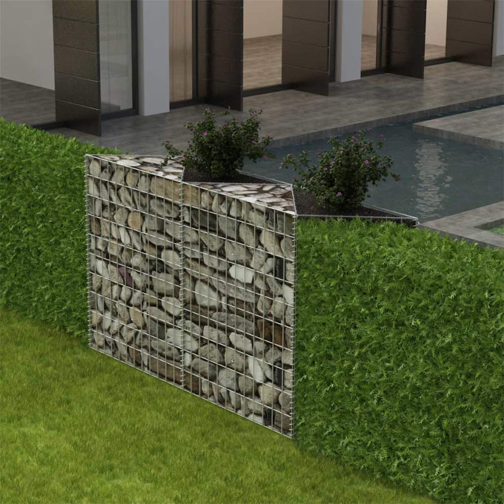Galvanized Iron Wire Welding Pattern PVC Coated Gabion Basket for Flood Control Mesh