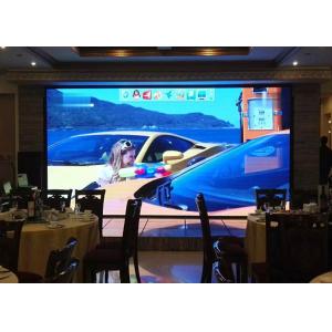 4mm Pixels Indoor Fixed LED Screen , P4 LED Display Screen For Advertising