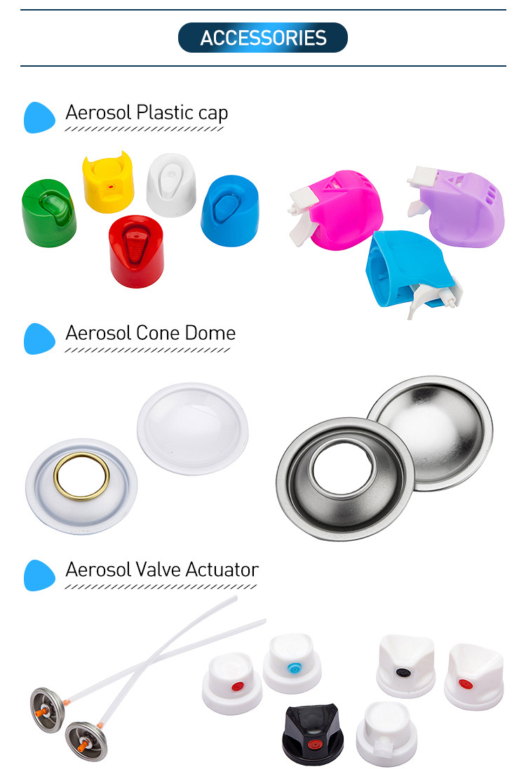 Anticorrosive Spray Paint Valve One Inch Aerosol Can Components