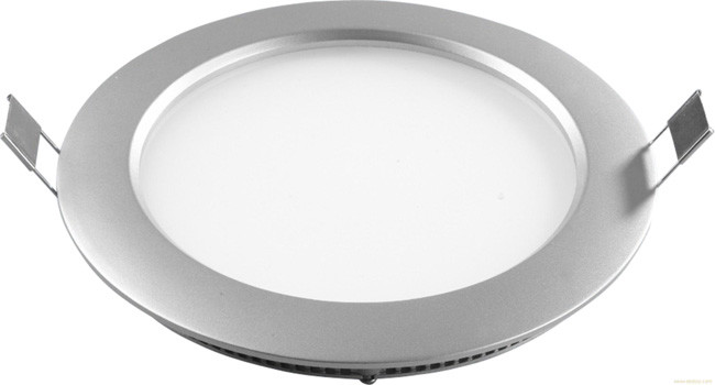 Super Slim Round LED Panel Light 6W With Aluminum Frame AC85-265V