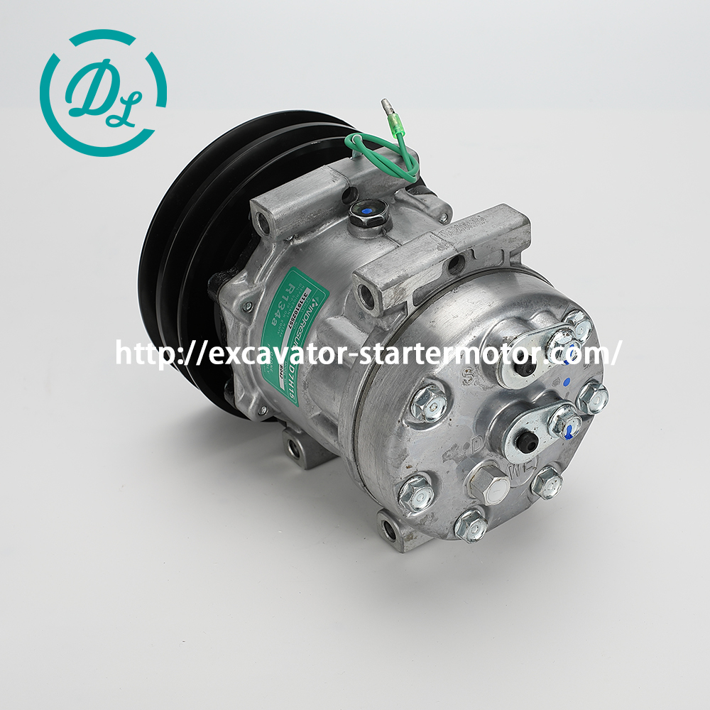 Air Conditioning Spare Parts Compressor HD1023R KATO Excavator