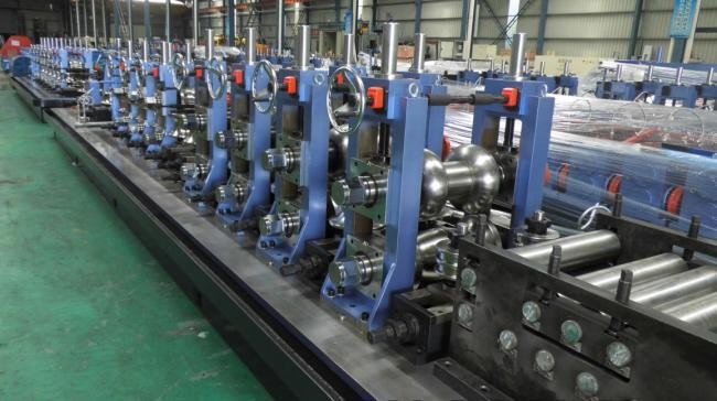 High Frequency Carbon Steel Round Pipe Making Machine 30m/min-50m/min