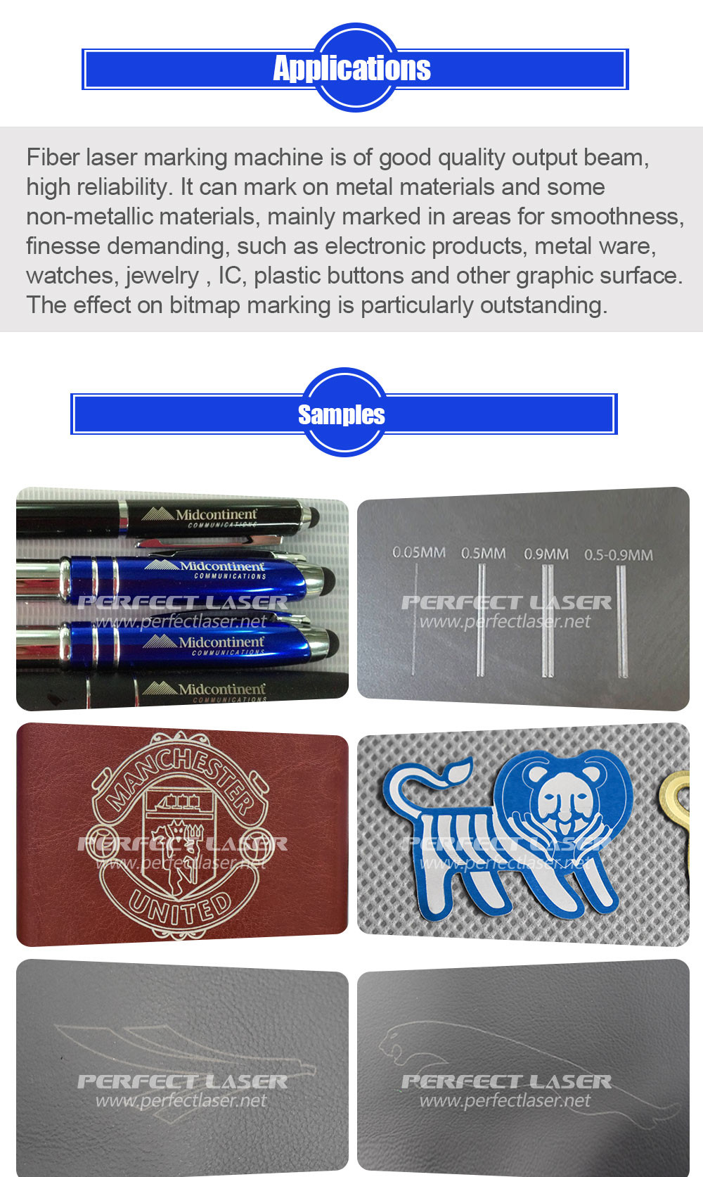Portable Plastic Metal Optical Fiber Laser Marking Machine Electric Shift Working Platform