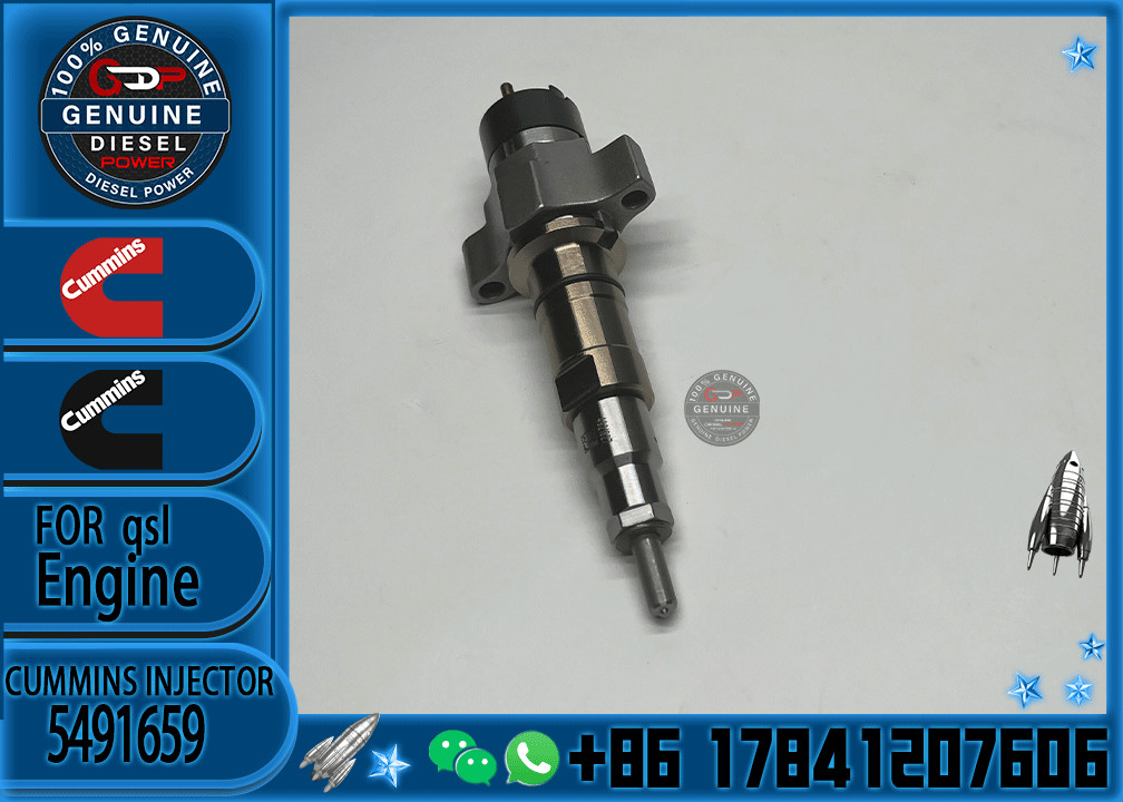 Excavator 5491659 4327072 4359204 4307414ELIC Engine Common Rail Fuel Injector