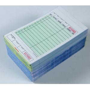 Hotel Guest check CT-G4797-3SP three parts loose style with Customized Number Of