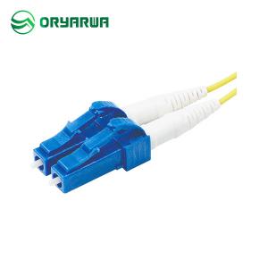 China Pigtail 1.2mm Cable Fiber Optic LC Duplex Connector One Piece Type on sale