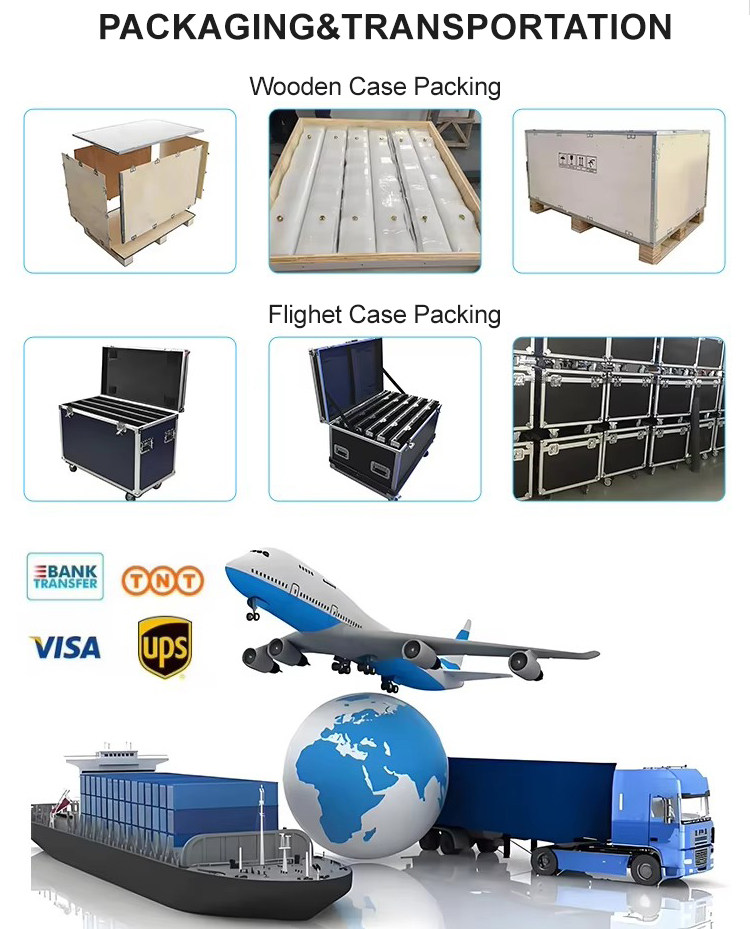 P6 LED Video Wall Panels Outdoor Fixed LED Display Screen 576*576mm Cabinet Size