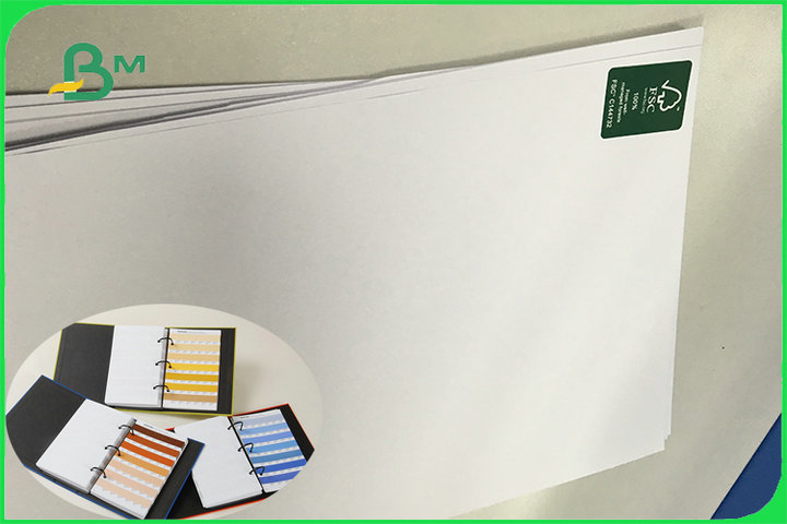 White Printable Uncoated Woodfree UWF Bond Offset Paper For Books Instructions