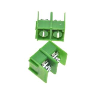 China Hot selling KF7.62-2P 7.62mm pitch pcb screw block Splice connector terminal KF7.62 2Pin Green ROHS on sale